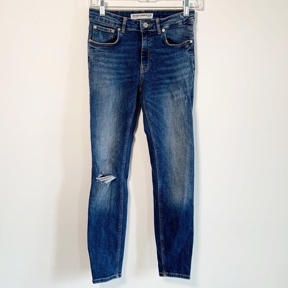 Zara Denim - Zara Distressed Skinny Jeans